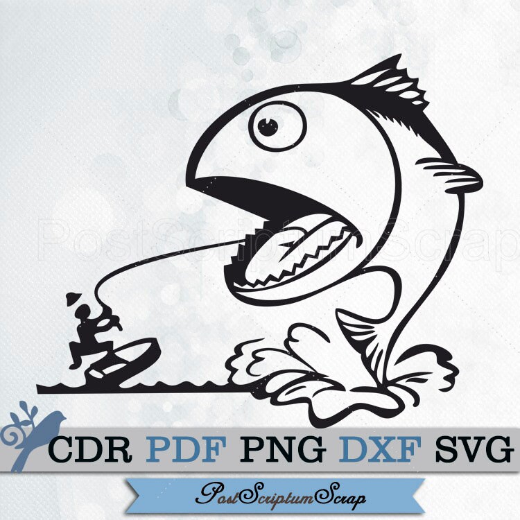 Download Fishing clipart dad svg hunting fish pole hook png camping ...