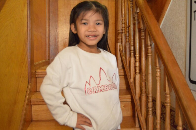 Cambodia crew neck sweater