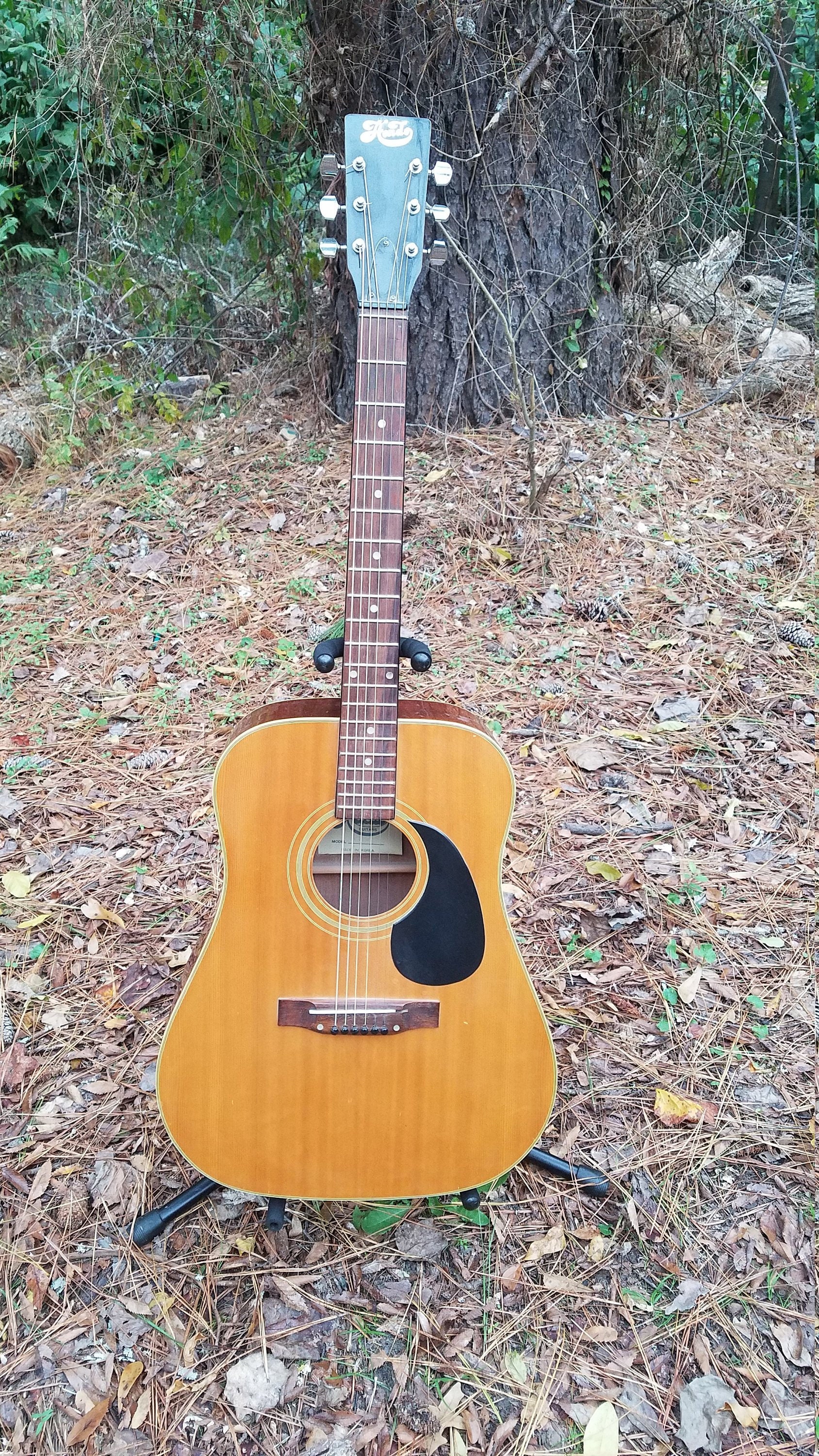 Vintage 60s 70s Hondo H155 Dreadnought Acoustic Guitar w/ Etsy