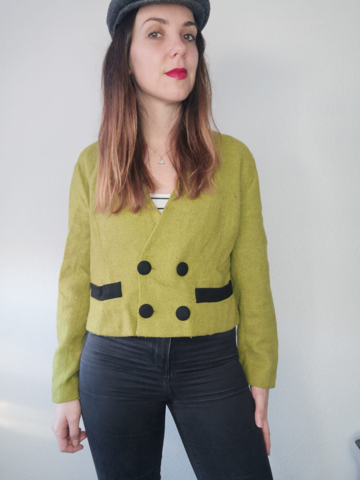 plus size olive green blazer