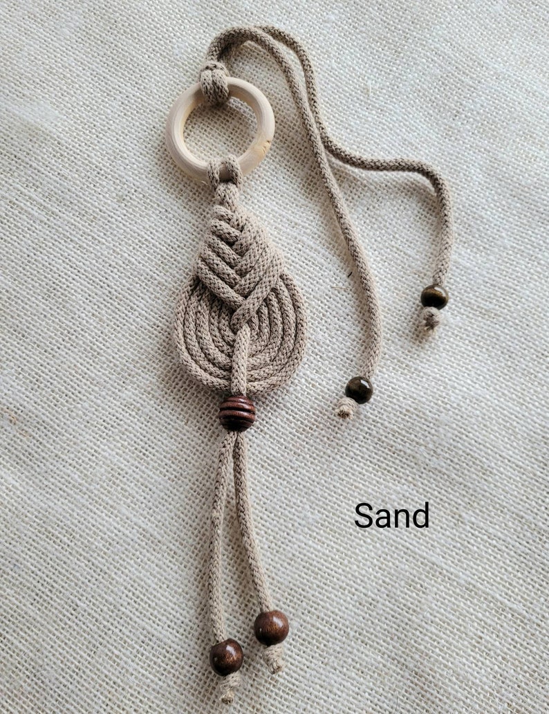 Macrame PIPA Knot Essential Oil Diffuser Macrame Ornament Etsy