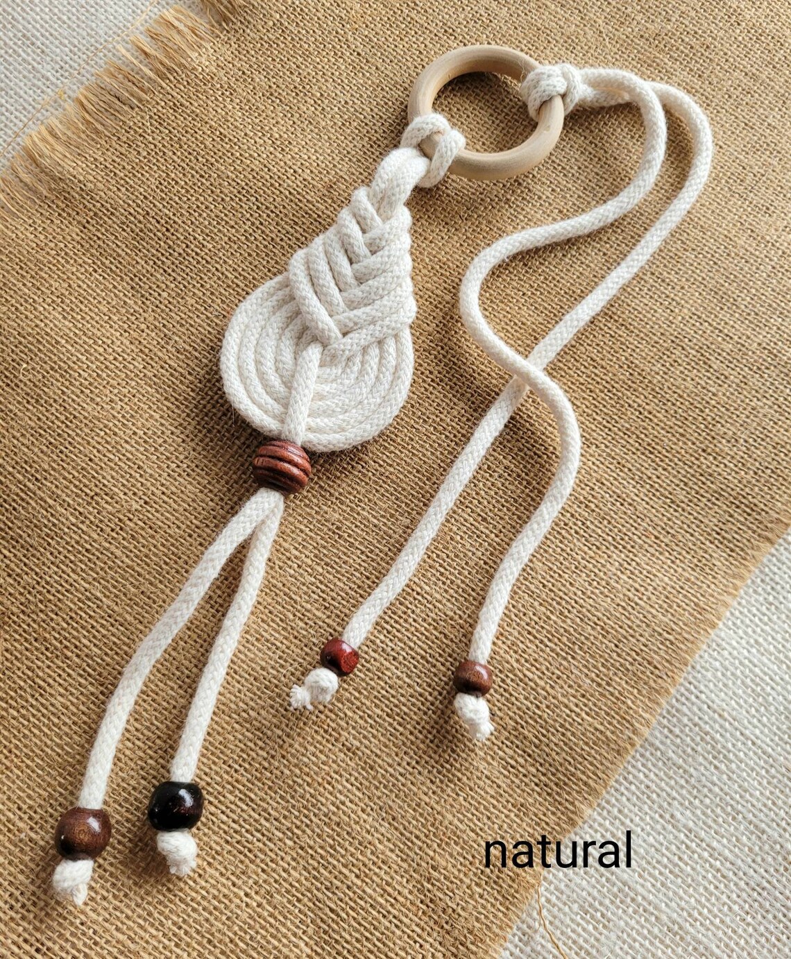 Macrame PIPA Knot Essential Oil Diffuser Macrame Ornament Etsy