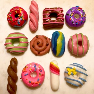 Edible Donut Cupcake Toppers
