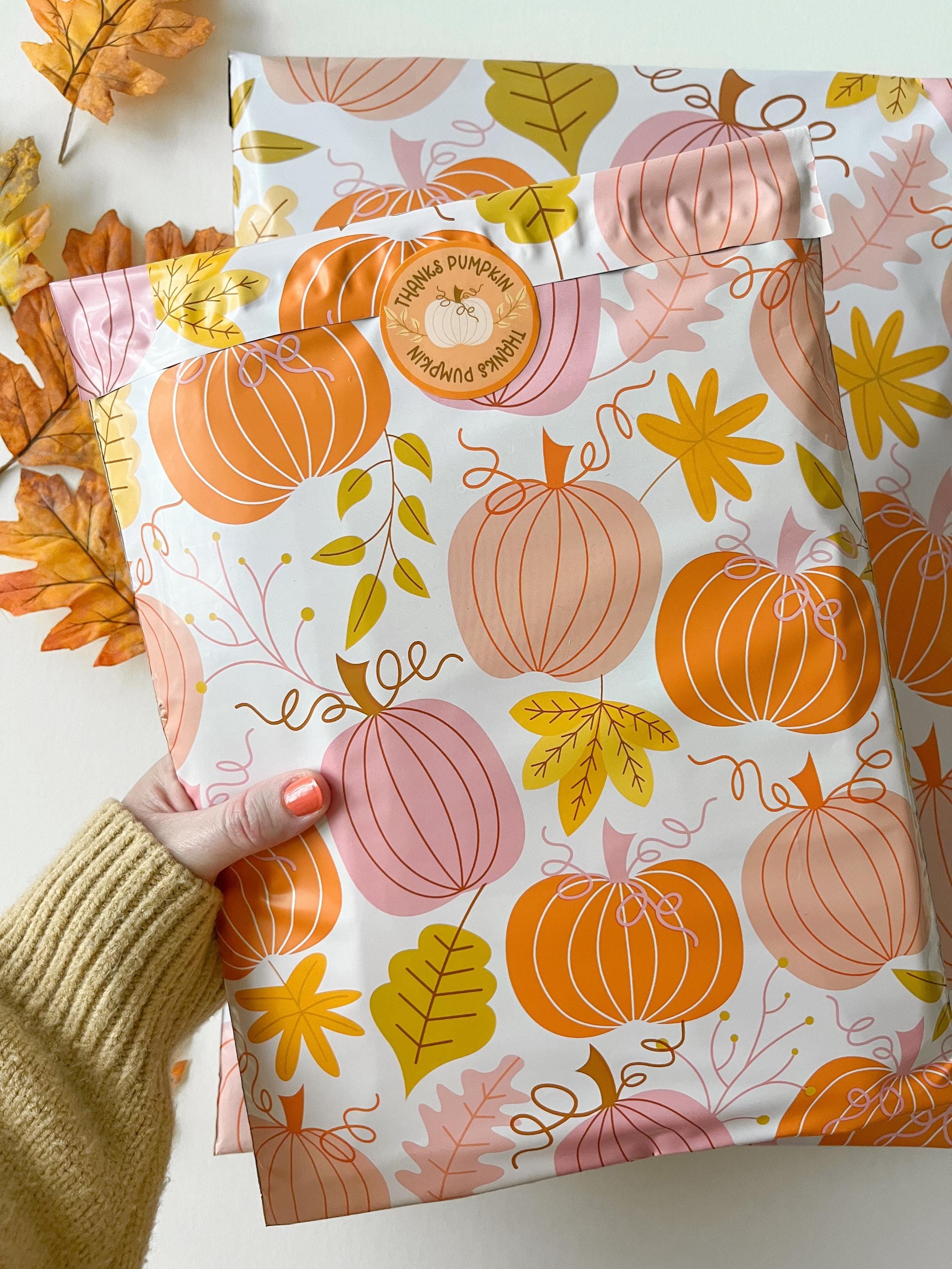 Happy Fall Sticker Roll, 500 Round Colorful Stickers, Two Inch Small ...