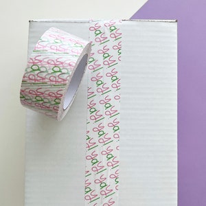 Yay! Packing Tape, Cute Printed Tape, 2 inch Colorful Tape, Packaging Tape, Carton Sealing Shipping Tape, Small Business Designer Tape