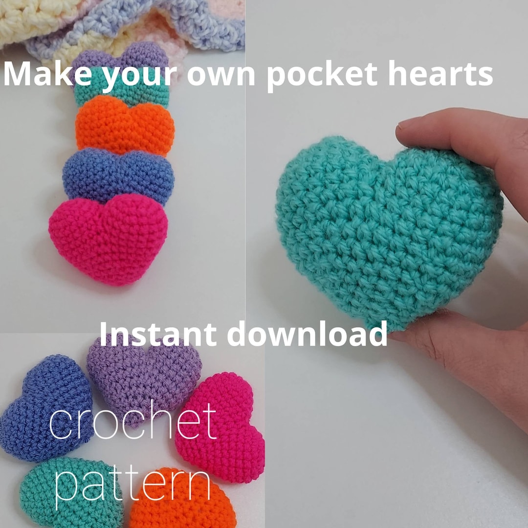 Heart Crochet Pattern,amigurumi Pattern, Heart Crochet, Easy Crochet