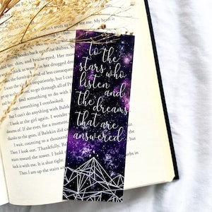 A Court of Thorns and Roses - bookmark