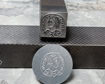 Individueller Metallstempel für Schmuck, individueller Lederstempel, Metallstempel für Schmuck, Metallstempel, Metallprägung, individueller Schmuckstempel, Stahlstempel