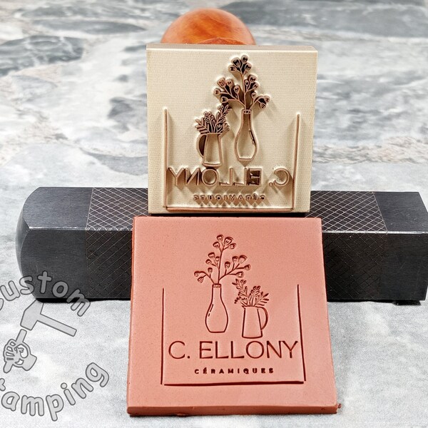 Custom Metal Stamp Etsy