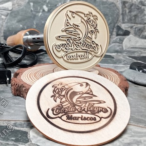 Custom Branding Iron for Wood Burning Stamp Custom Wood Brand Custom Wood Branding  Iron Personalized Woodburning Branding Iron Stamp Custom 
