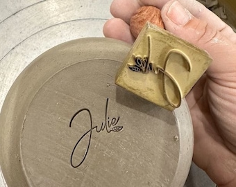 Custom Clay Stamp Ceramic Stamp Polymer Clay Stamps for Pottery Stamps Clay Stamps Ceramic Stamps for Pottery Stamp Custom Made Clay Stamp
