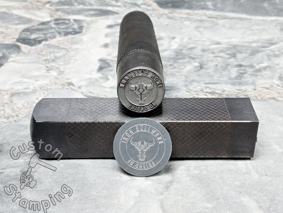 Custom Metal Punch Stamp Steel Hand Stamps Metal Stamps for Jewelry Making Custom Made Metal Stamp Premium Metal Stamps Metal Marking Stamps