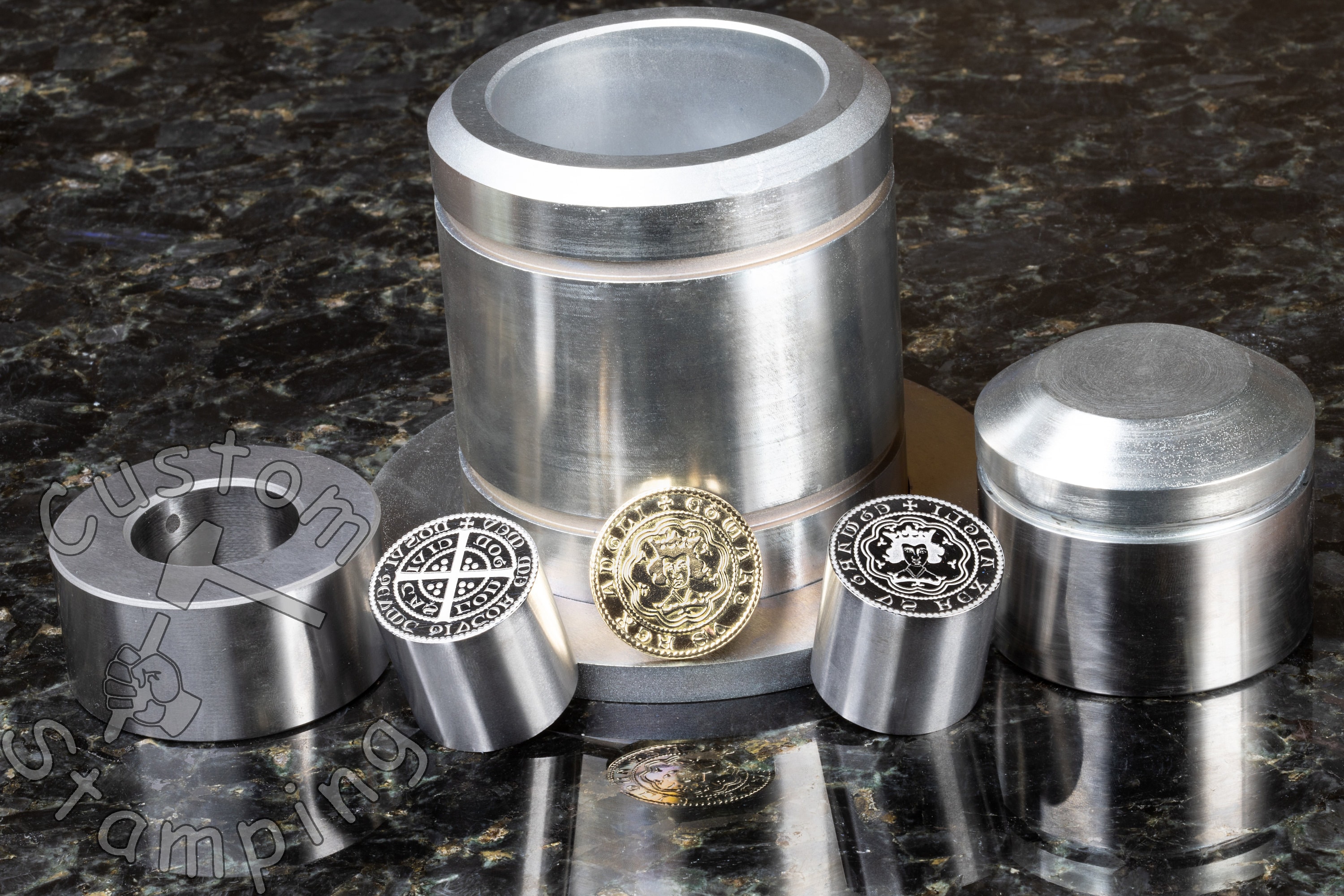 Custom Coining Tool Custom Coin Mint, Coinage, Coin Punch and Die Set ...
