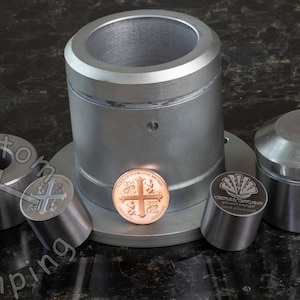 Custom Coining Tool Custom Coin Mint, Coinage, Coin Punch and Die Set ...