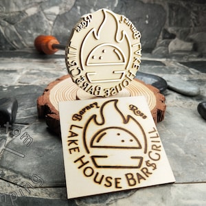 Custom Food Branding Iron Meat Branding Iron for Food Personalized BBQ Branding Iron Personalized Branding Iron for Grilling Custom Steak