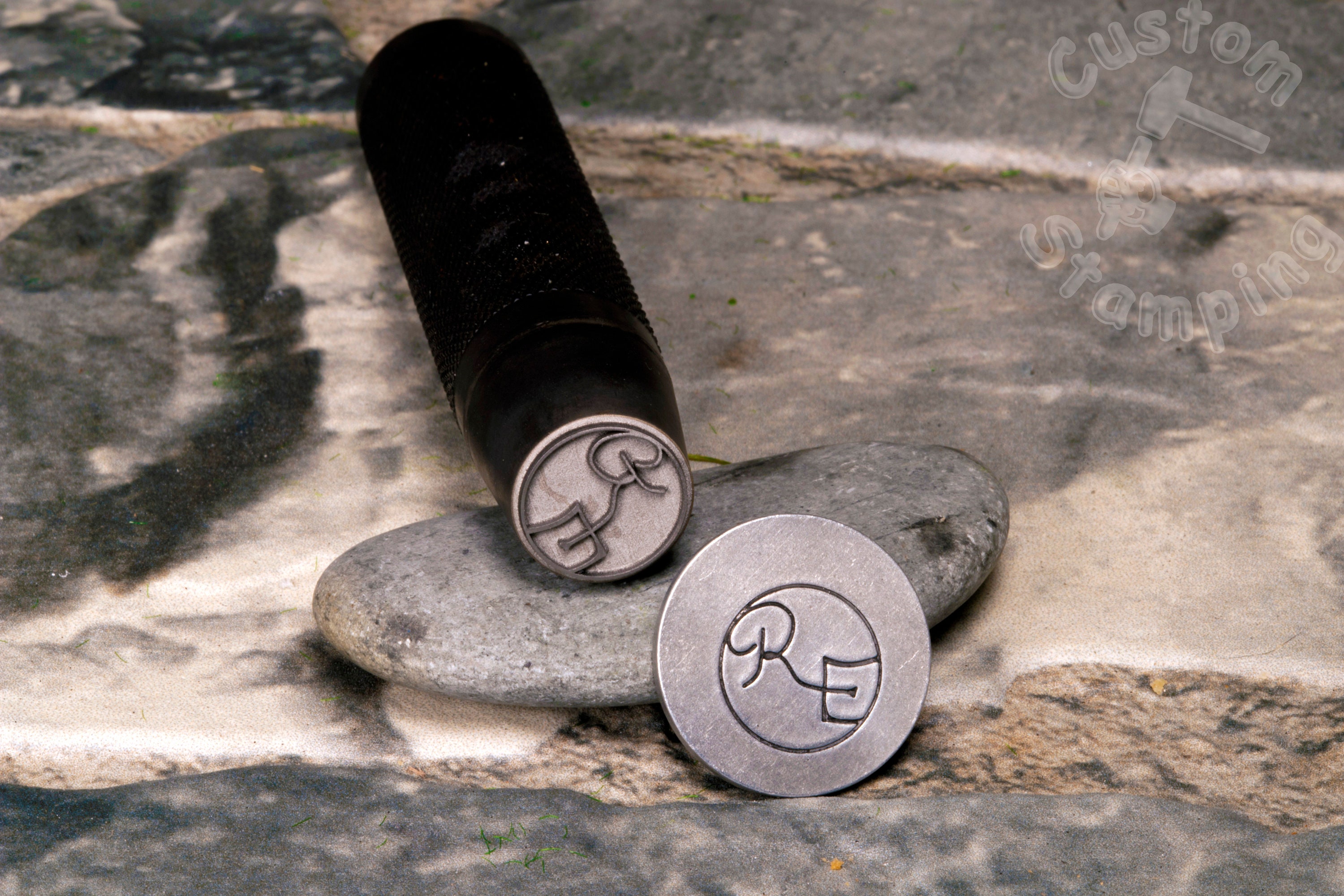 Custom Metal Stamp for Jewelry, Custom Steel Stamp Jewelry Punch
