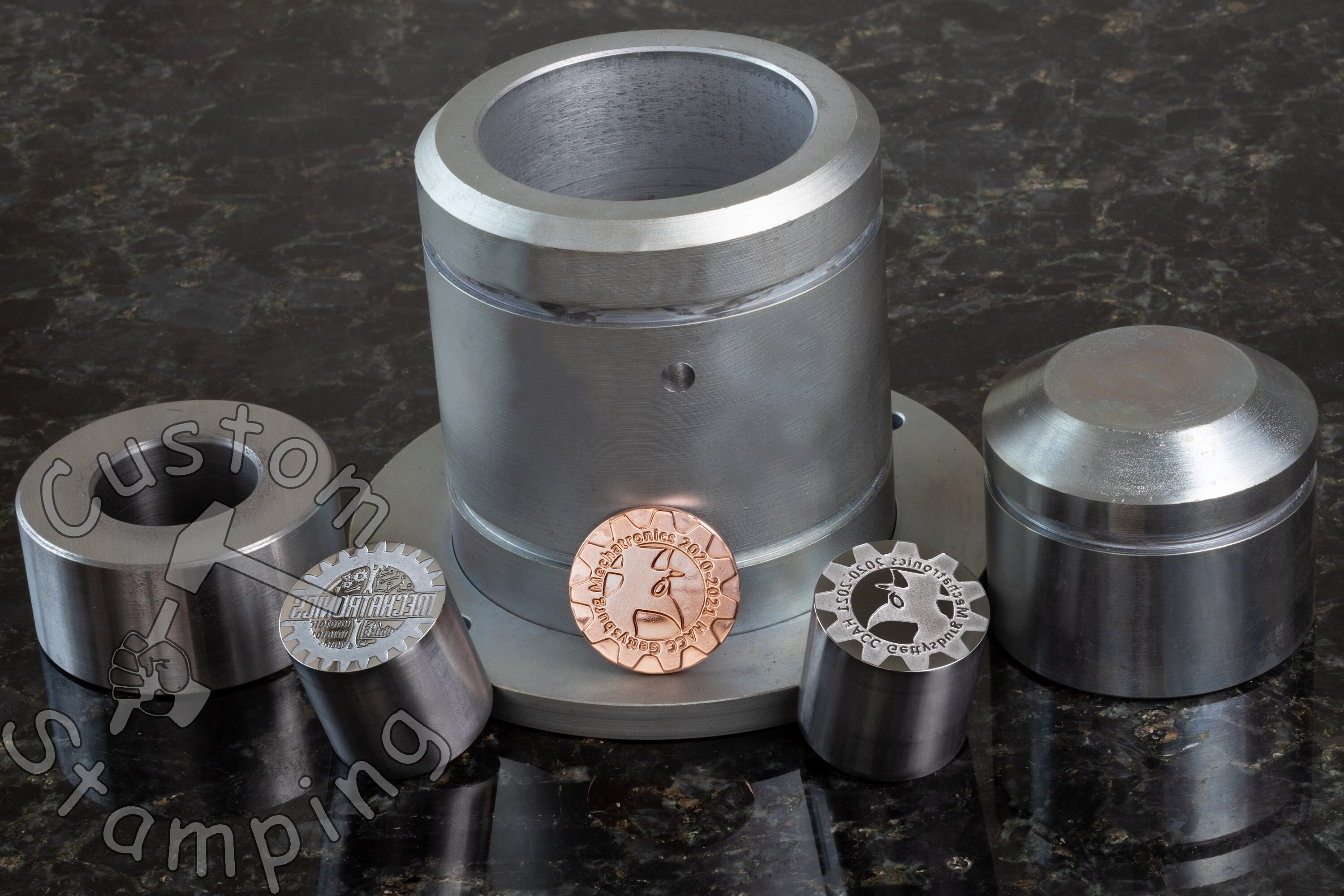 Custom Coining Tool Custom Coin Mint, Coinage, Coin Punch and Die Set ...