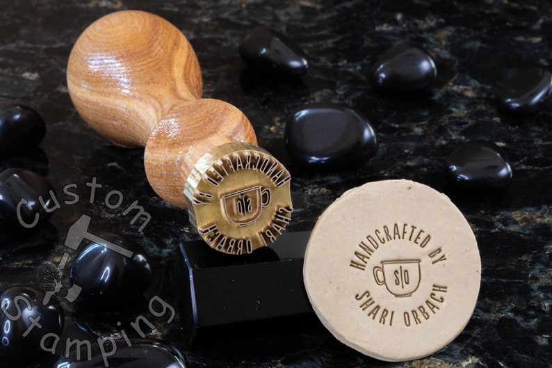 Custom Clay Stamp Custom Pottery Stamps Polymer Clay Stamps Etsy