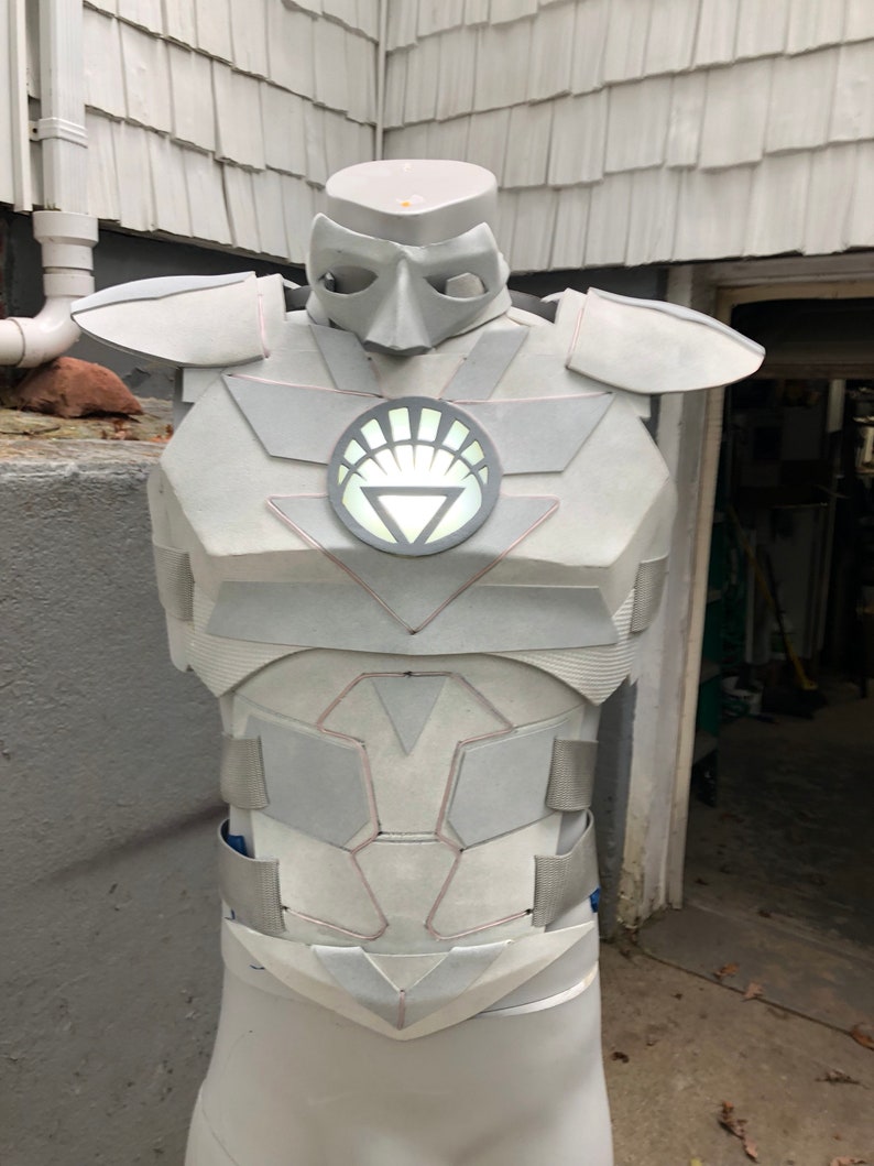 Green Lantern inspired costume chest and shoulder armor image 5