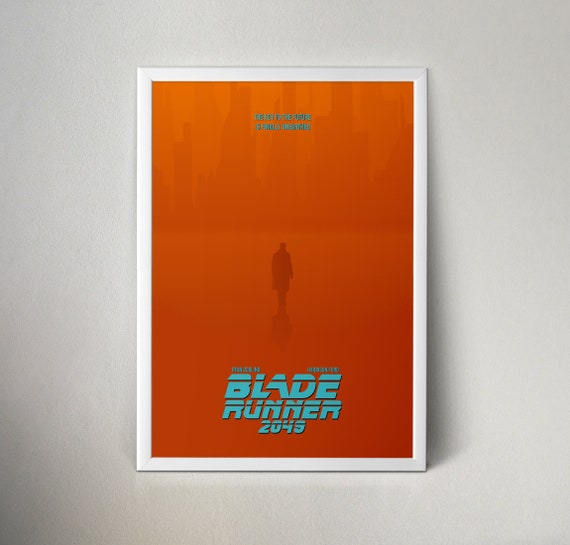 Blade Runner 49 Movie Poster Film Poster Minimalist Etsy Blade Runner 49 Movie Poster Film Poster Minimalist Etsy