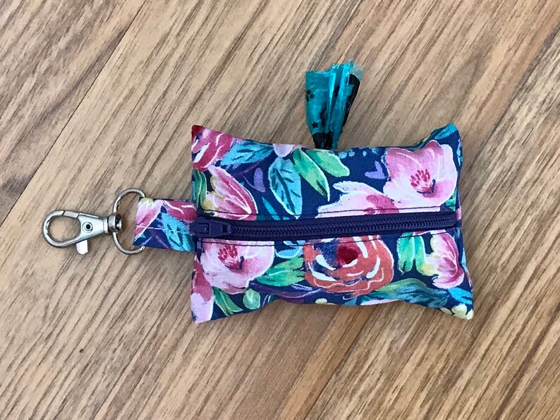 Poop Bag Dispenser Poop Bag Holder Floral Poop Bag Holder
