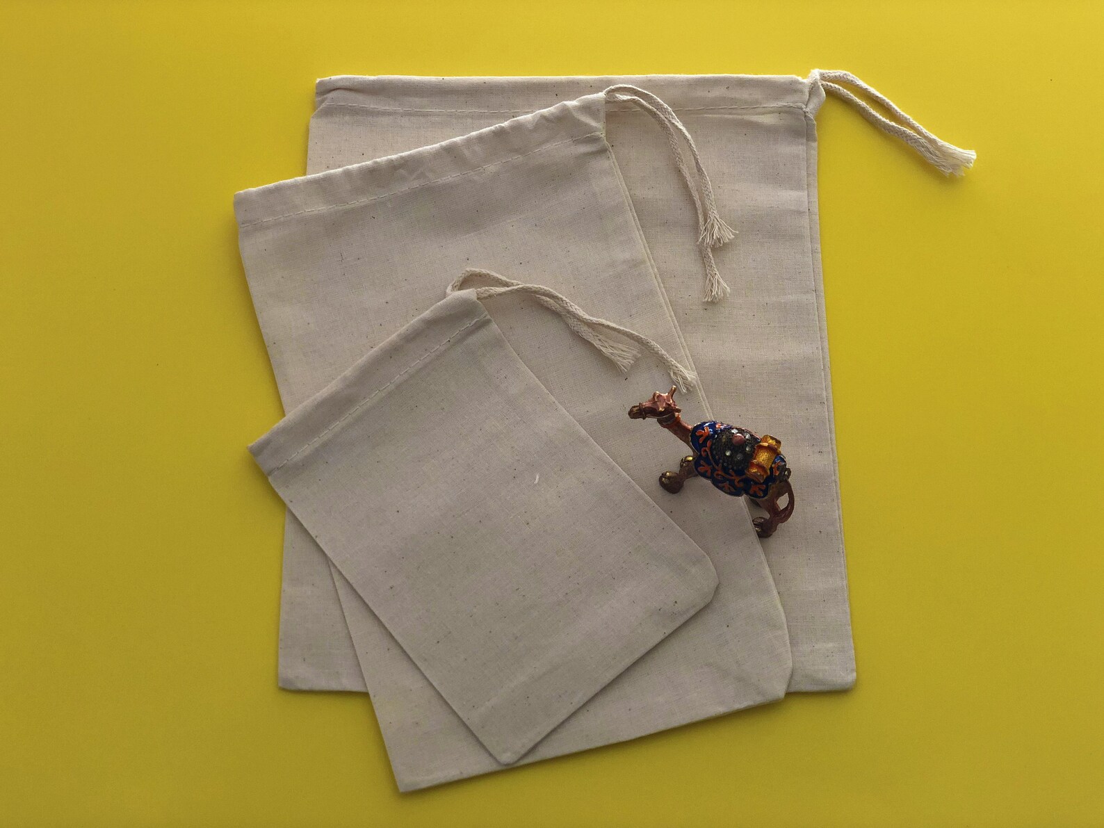 100pcs of 12 X 16 Organic Cotton Muslin Bags Etsy