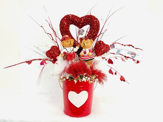 Complete Your Valentine's Arrangements With Heart Floral Card