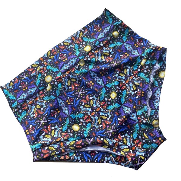 Mens High Waisted Swim Briefs Etsy