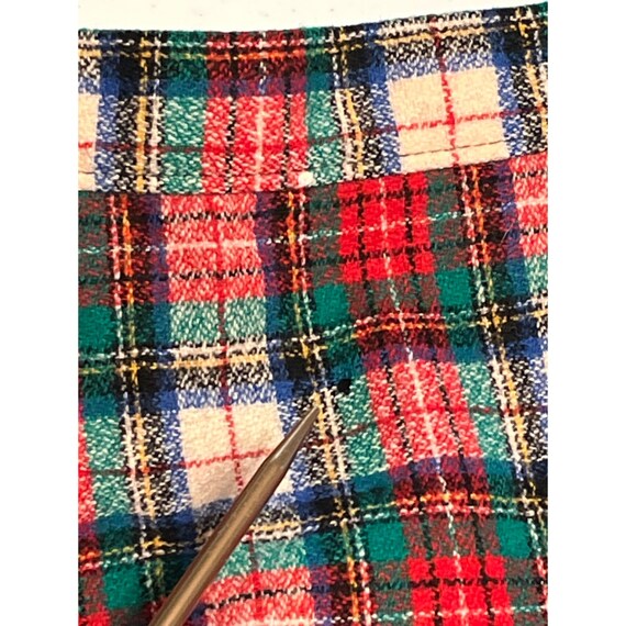 Vintage Womens Pendleton Pencil Skirt Size 10 100… - image 4