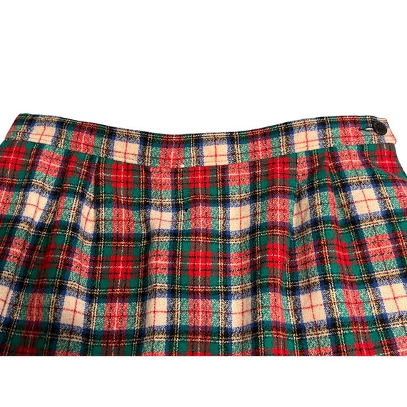 Vintage Womens Pendleton Pencil Skirt Size 10 100… - image 5