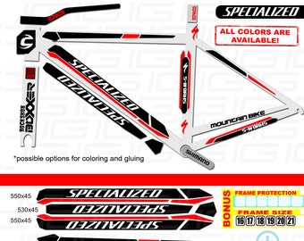 specialized bike stickers