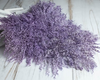 7 colors Newborn photography felted wool blanket, baby photo props, felt basket stuffer, photoshoot wraps