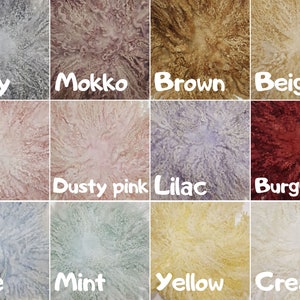 Puede incluir: Una carta de colores con 12 colores de pintura diferentes. Los colores son: Gris, Mokko, Marr&oacute;n, Beige, Rosa, Rosa polvoriento, Lila, Borgo&ntilde;a, Azul, Menta, Amarillo y Crema.