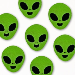 Patron de couture extraterrestre en feutre : décoration de jouet fantaisie DIY (Patron PDF)