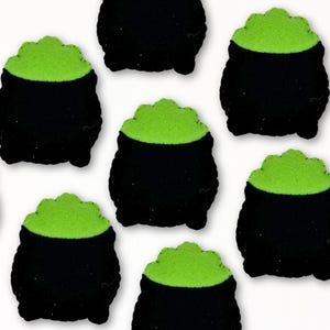 Cauldron Felt Ornament Pattern: Spooky Halloween Decor (PDF Download)