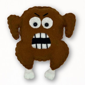 Fright Food Felt Turkey Sewing Pattern: Halloween Roast (PDF Pattern)