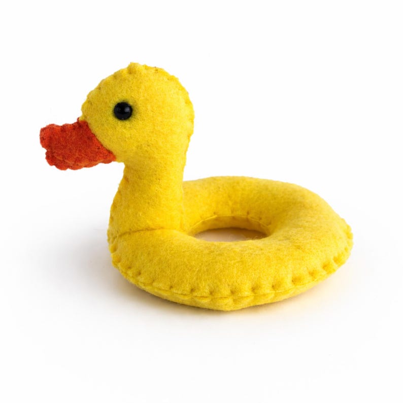 Pool Float Pattern Felt Animal Pool Float Sewing Pattern – Duck, Swan, Flamingo (PDF ...