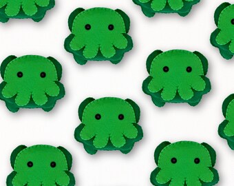 Cthulhu Filz Ornament Schnittmuster: DIY Fantasy Spielzeug (PDF Pattern)