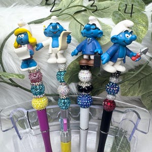 Stylos à bille faits main \ Stylos de caractères, Tortue, Stylos de poisson