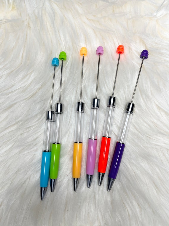 DIY Fillable and Beadable Pens/ Craft Pens/ Glitter Pens/ Snow Globe Pen/  Bling Pen/ Beadable Pens/ Ink Pen/ DIY Pen 