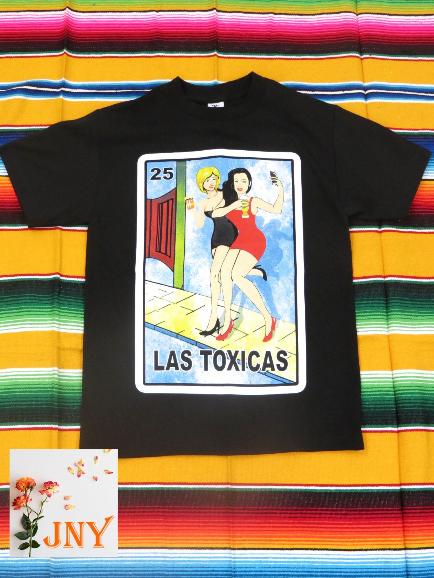 Mexican Unisex Funny Cotton T-shirt Las Toxicas - Etsy Finland