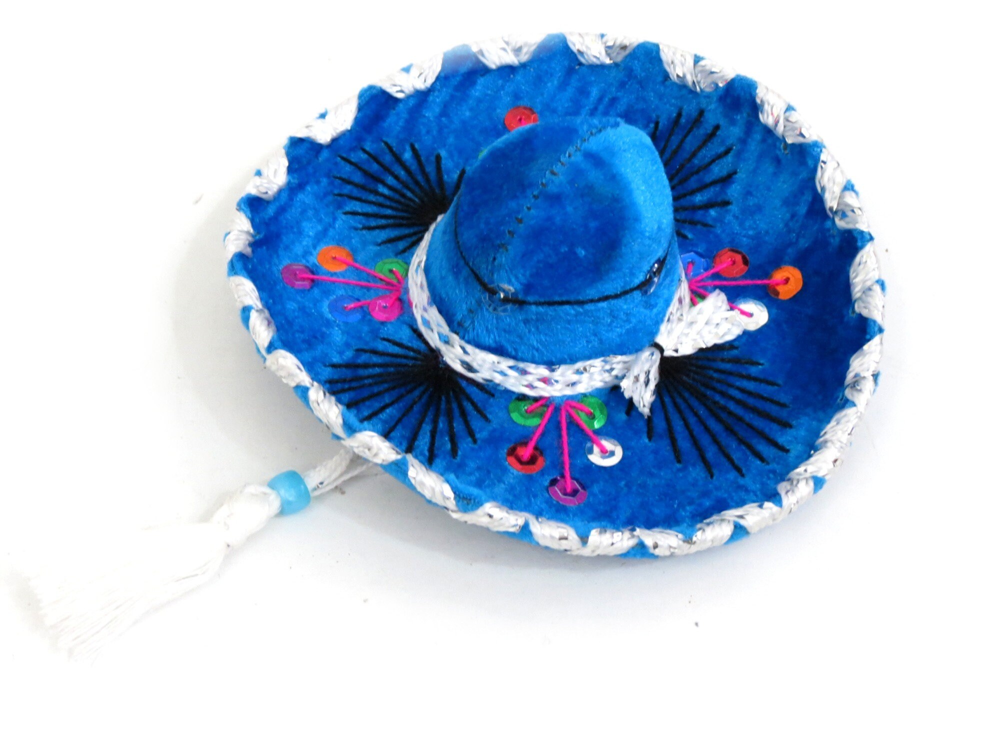 5 Mexican Decorative Mini Charro Sombrero Felt Hat 3 Pack Fiesta