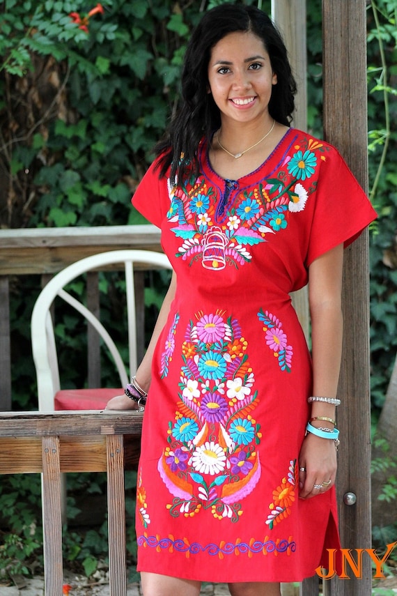 Red Vestido Corto - Etsy México