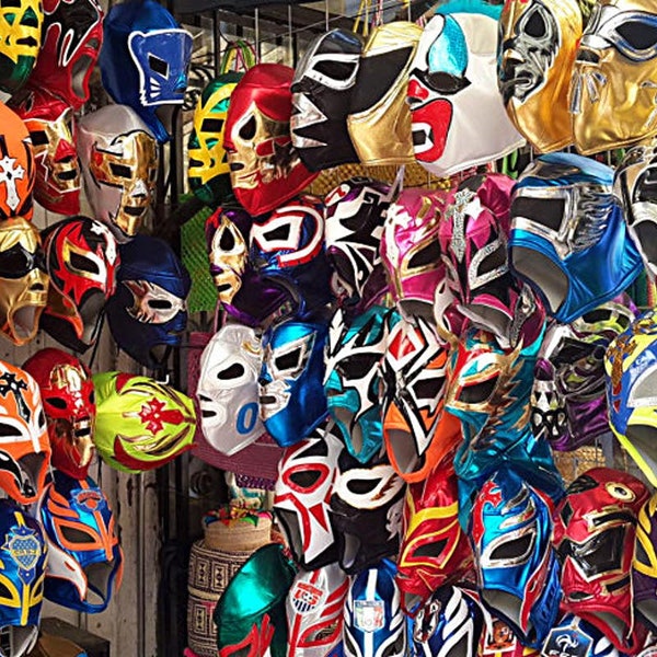 Máscara para adultos de Lucha Libre, paquete surtido de 3 o 5 paquetes de luchadores mexicanos, combos de gran valor