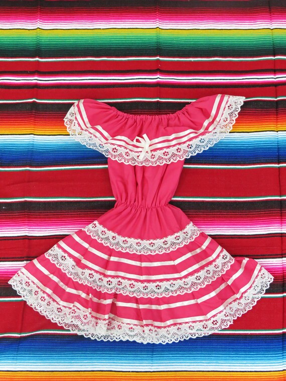 Vestido Mexicano Escaramuza para Niñas | Etsy España