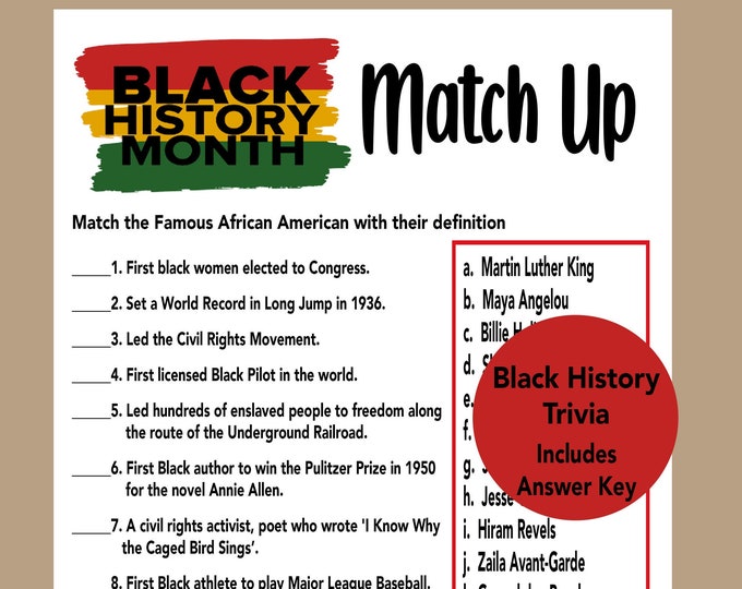 Juneteenth Trivia Game, Juneteenth Quiz, African American History Quiz ...