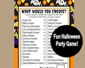 Halloween Game for Kids, Halloween Game for Tweens, Halloween Choose Game, School Activity, Fun Halloween Game for Children, Printable