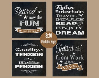 printable retirement etsy
