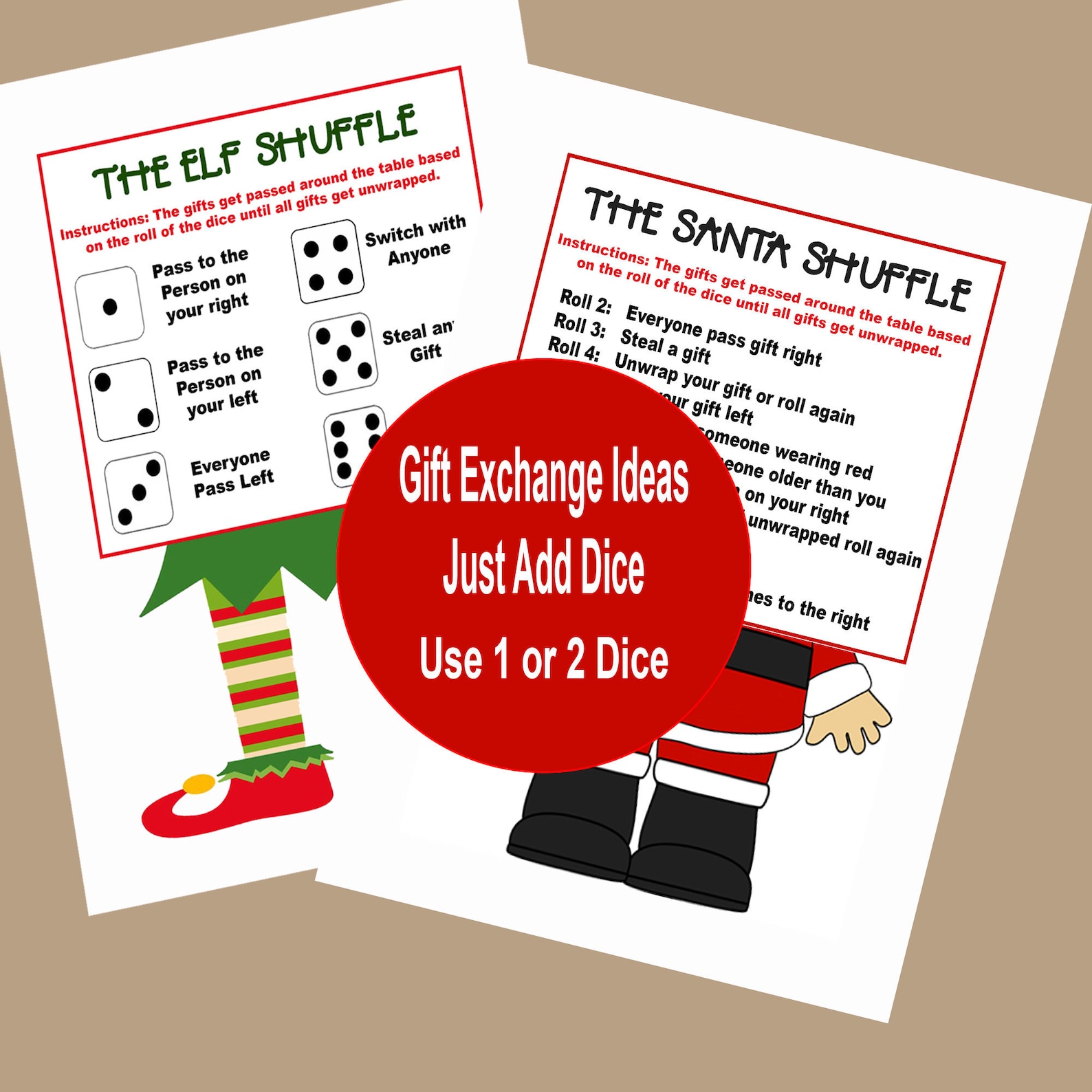 Christmas Gift Exchange Gift Steal Game Printable Gift - Etsy