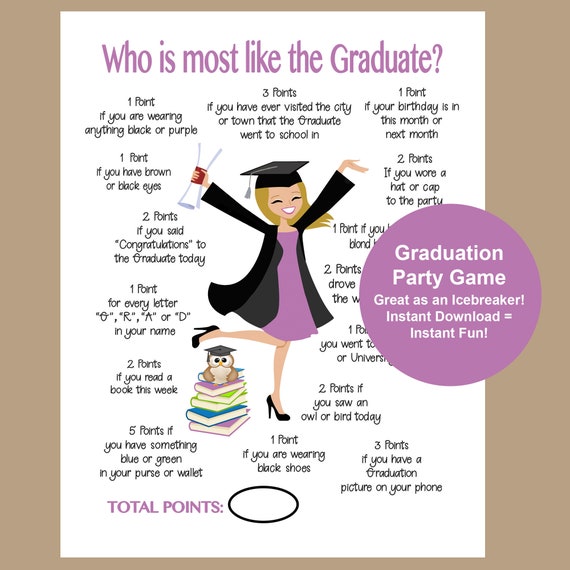 Introduction to Graduation Party Games